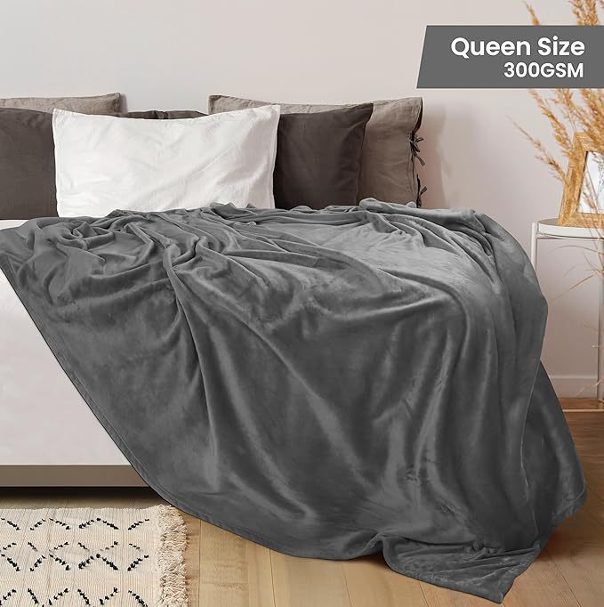 Ultra Soft Luxury Fleece Throw Blanket Bowlift