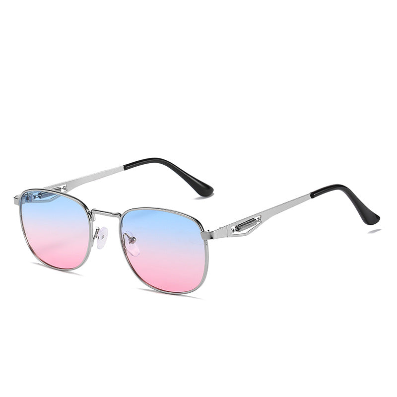 Ladies Fashion Pilot Sunglasses with High-Quality Metal Frame Bowlift