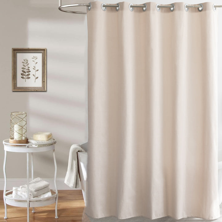 Premium Fabric Shower Curtain Bowlift