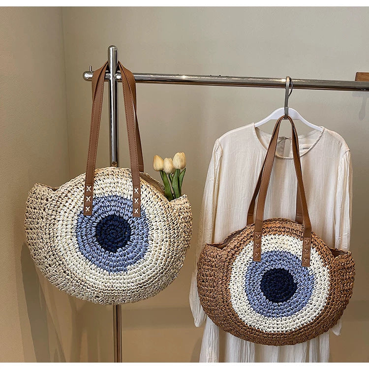 Braided Leather Tote Bag Bowlift