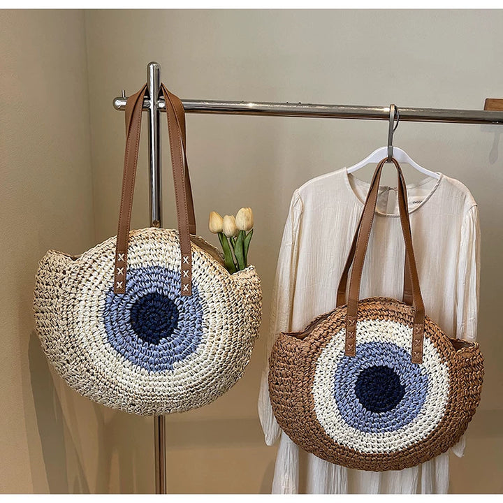Braided Leather Tote Bag Bowlift
