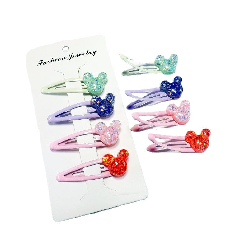 Cute animal motif hair clips Bowlift