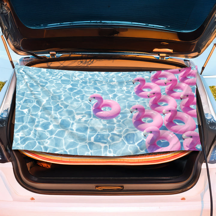 Beach blanket with cheerful summer motif Bowlift