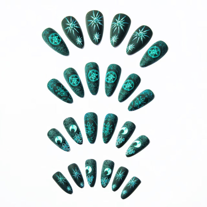 Creative and Mystical Art Nails Bowlift