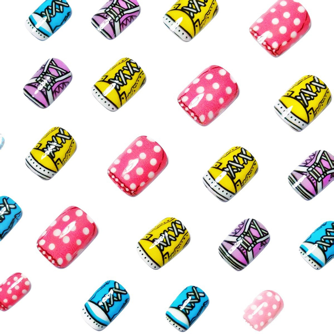 Creative Sneaker Nail Design Bowlift