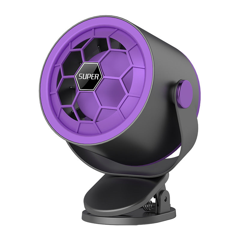 Unisex Clip-On Portable Air Circulation Fan Bowlift