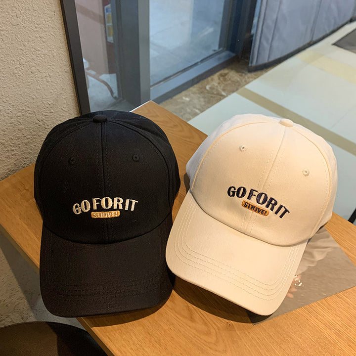 Men's Embroidered Motivational Baseball Cap Bowlift