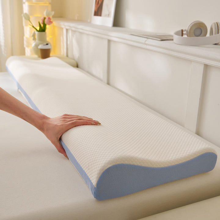 Ergonomic Massage Neck Support Pillow with Memory Foam Bowlift