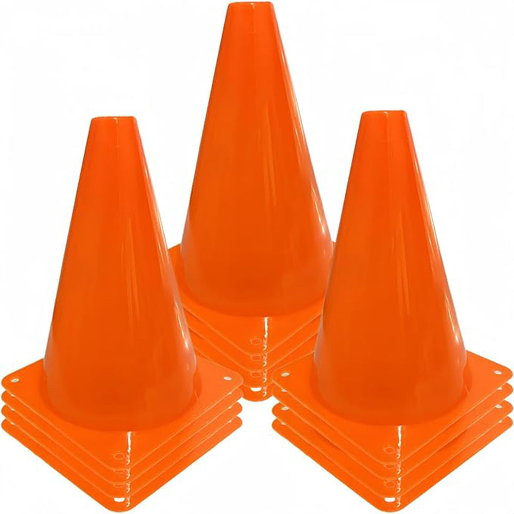 multi-piece flat-base training marker cones for soccer agility drills Bowlift