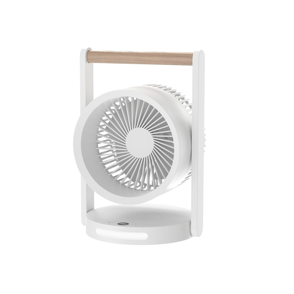 Unisex Portable Rechargeable Desk Cooling Fan with Eco-Friendly Design Bowlift