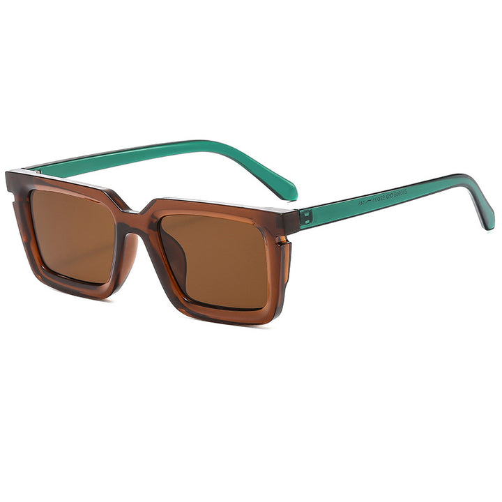 Men's Bold Retro Square Sunglasses Bowlift