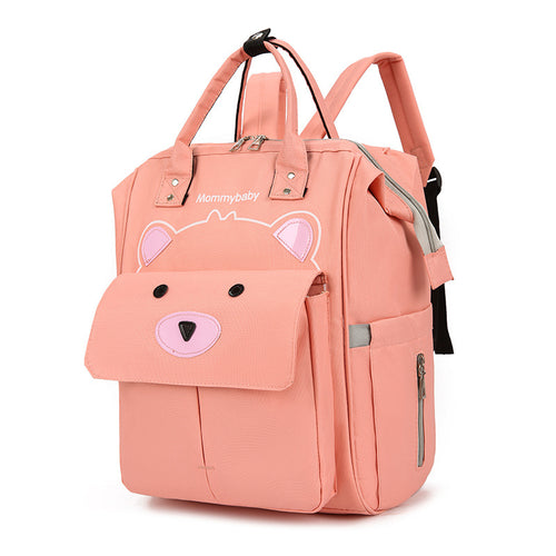 Cute Animal-Themed Diaper Backpack Bowlift