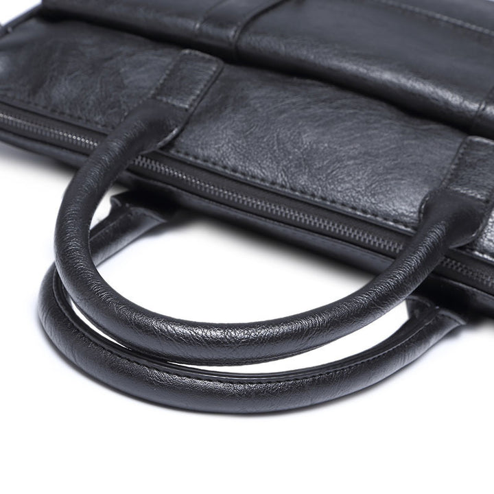Stylish business briefcase with multiple compartments Bowlift