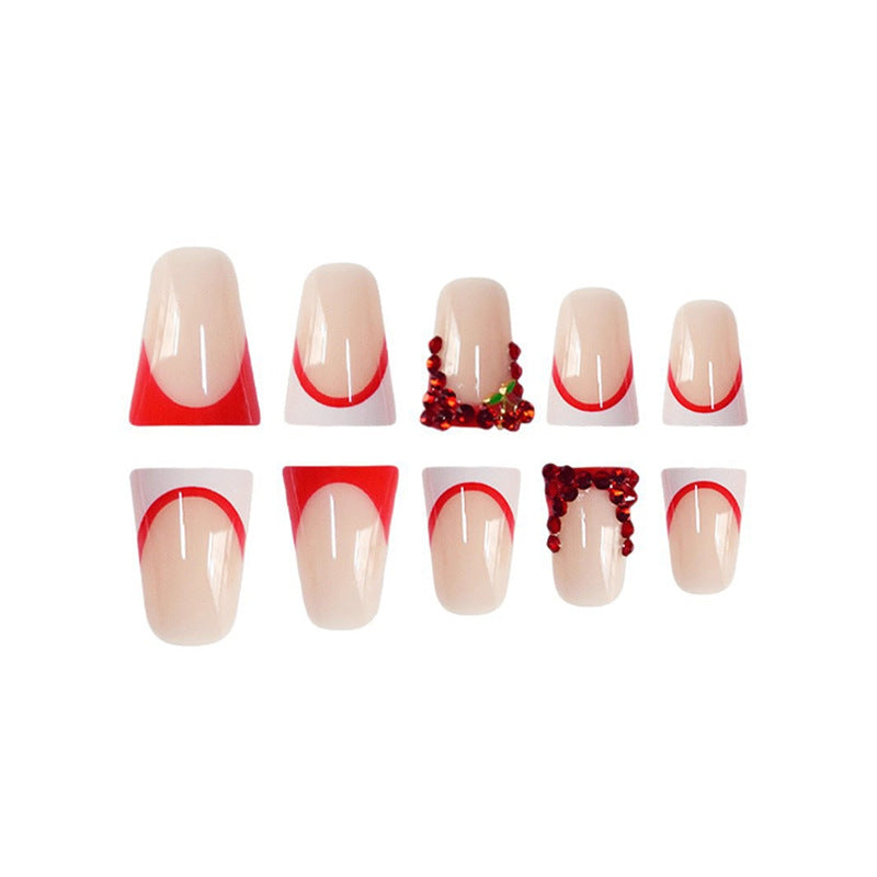 Decorative Press-On Nail Art Bowlift