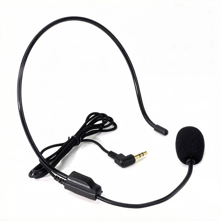 Adjustable Microphone Headset Bowlift