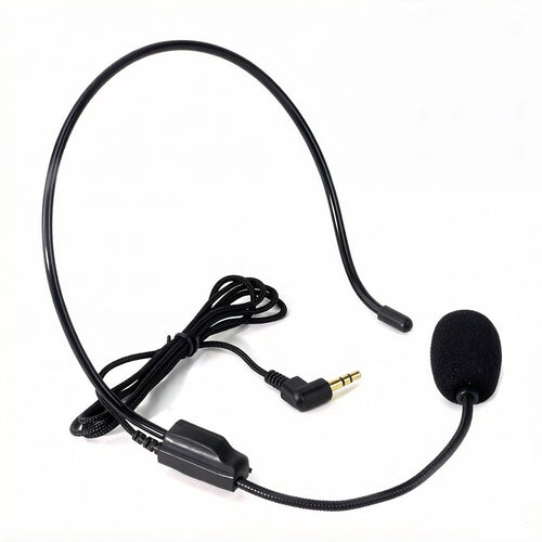 Adjustable Microphone Headset Bowlift