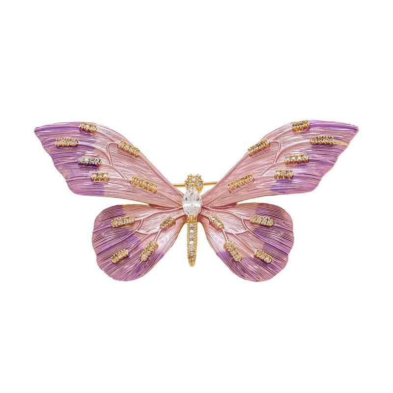 Elegant Butterfly Brooch Bowlift