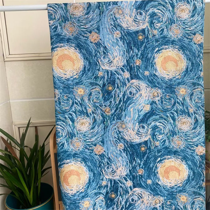 Artistic Starry Night Tapestry Blanket