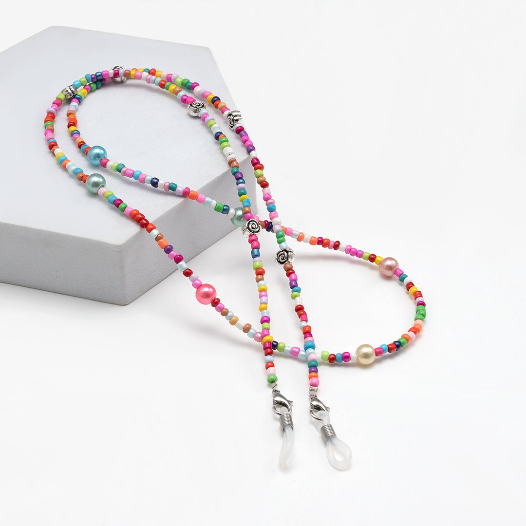 Beaded Eyewear Chain Bowlift