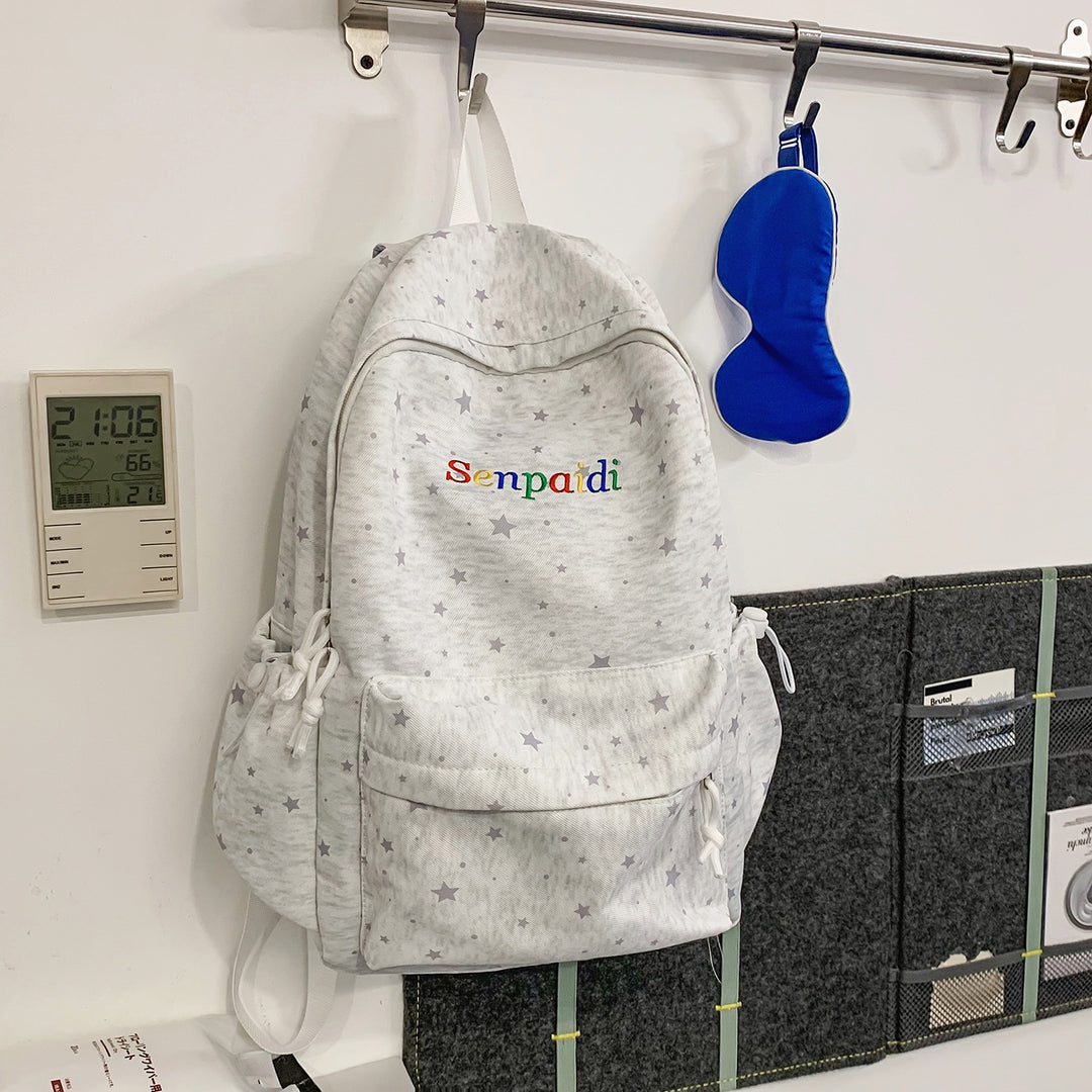Multi-Functional Graphic Backpack