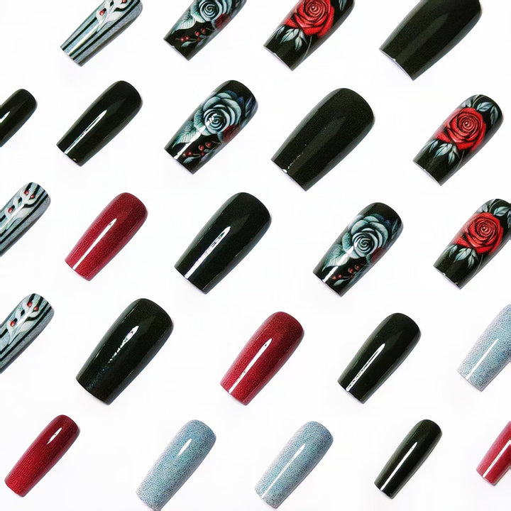 Artistic Floral Nail Art Bowlift 1788155499