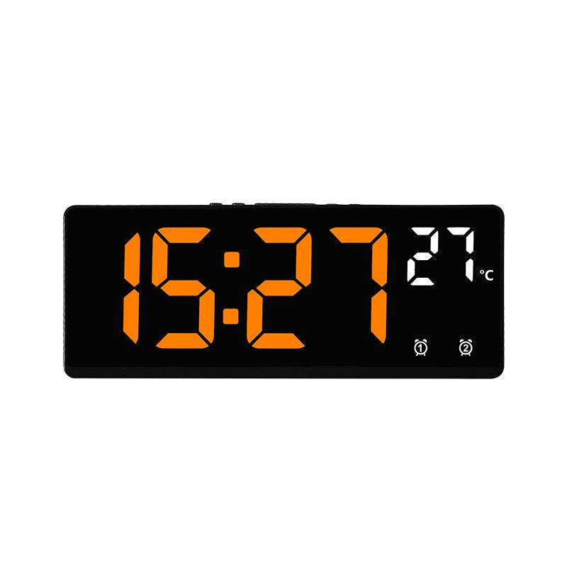 Digital alarm clock with temperature sensor and mirror function Bowlift