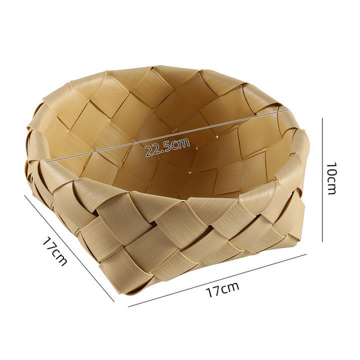 Handwoven Decorative Woven Serving Bowl Bowlift