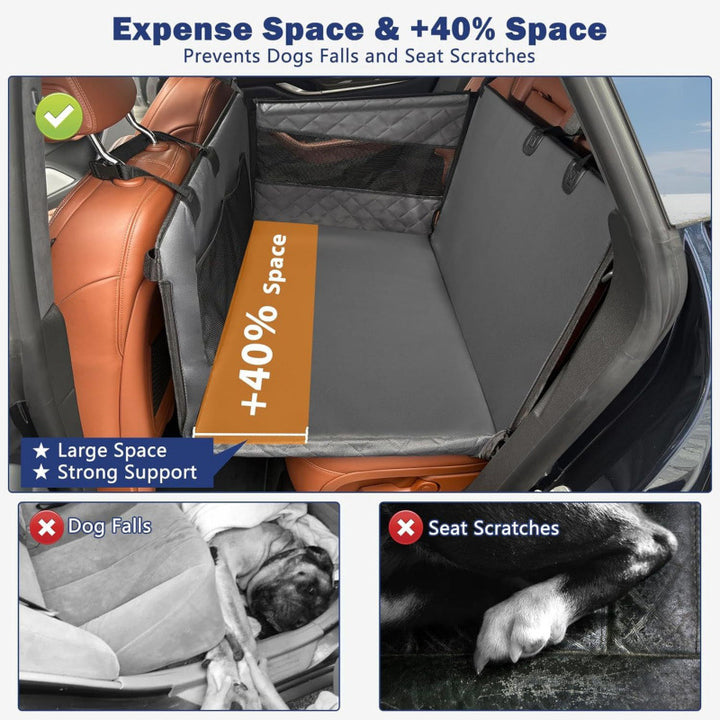 Pet Safety Car Seat Bowlift