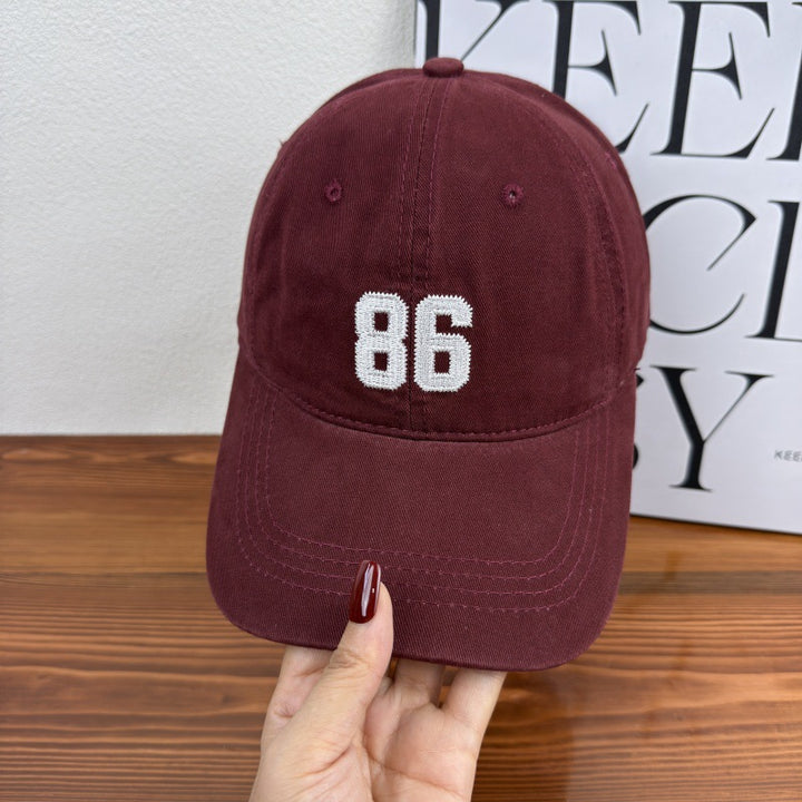 Men's Embroidered Casual Cotton Baseball Cap Bowlift