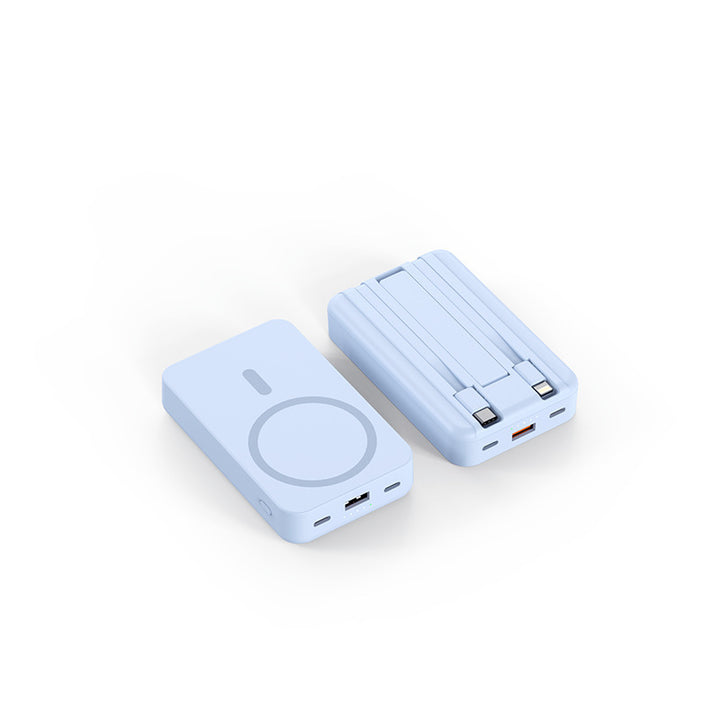 Compact power bank with modular fast charging function Bowlift
