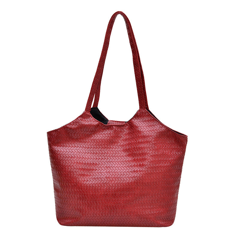 WoSpacious Woven Tote Bag Bowlift