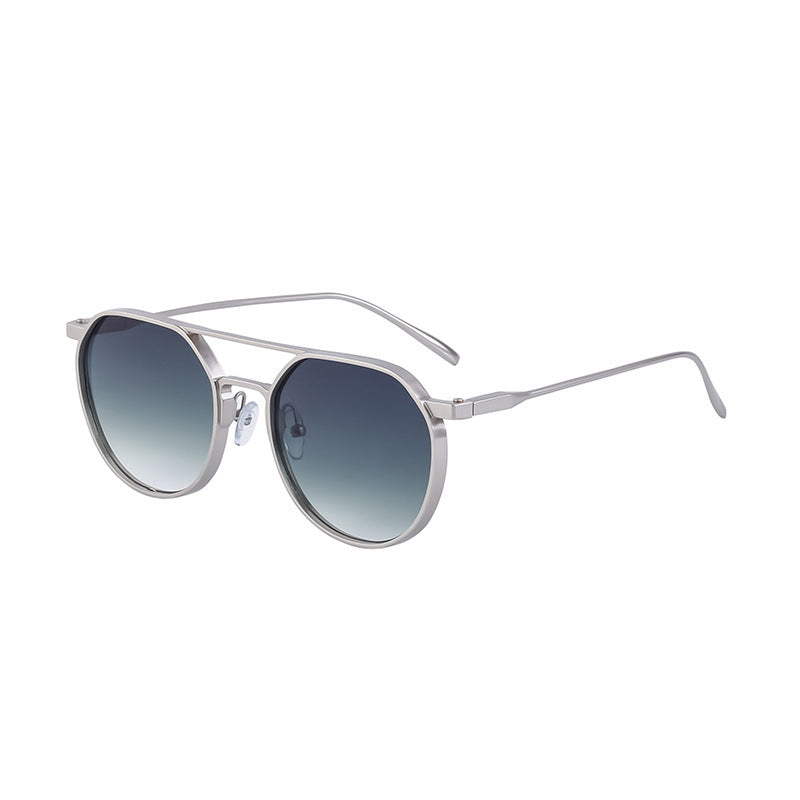 Ladies fashionable sunglasses in stylish round design Bowlift