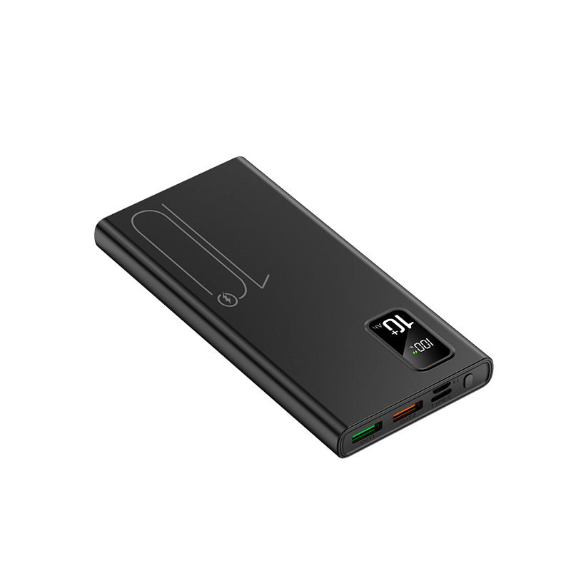 High-performance power bank with integrated fast charging function and LCD display Bowlift