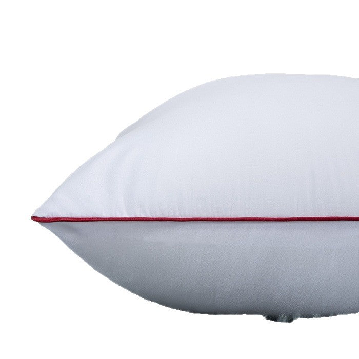 Premium square throw pillow inserts with piped edge and hypoallergenic hollow-fiber fill Bowlift