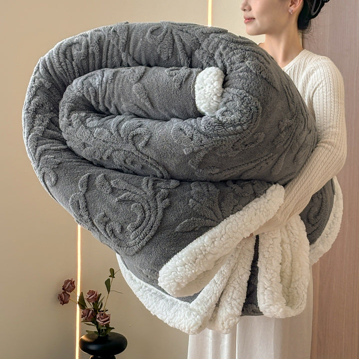 Plush Throw Blanket Bowlift