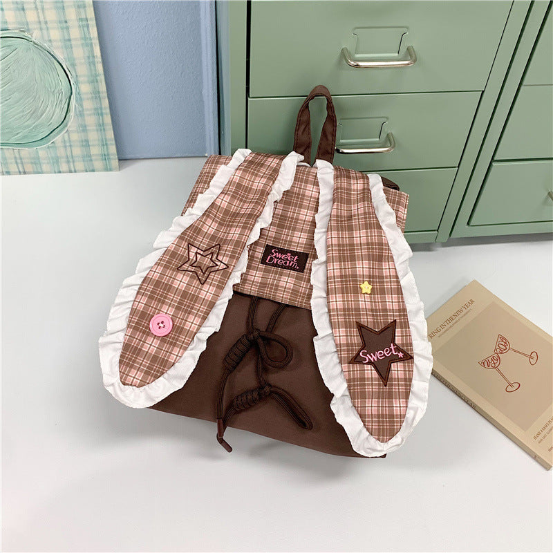Cute Bunny Ear Backpack