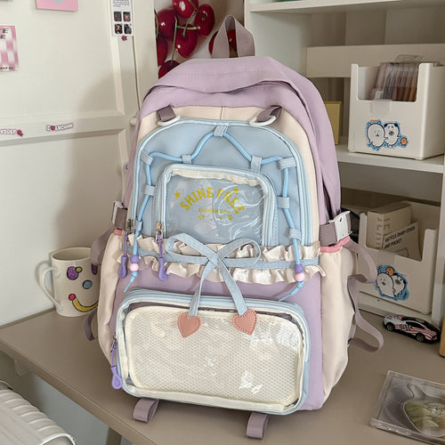 Stylish Multi-Pocket Casual Backpack