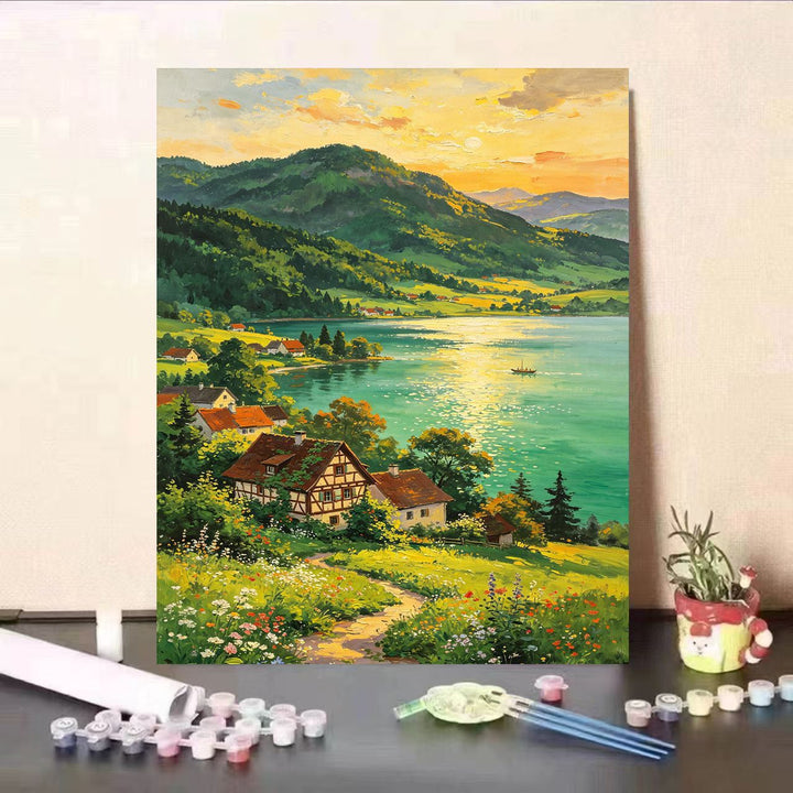 DIY Paint by Numbers Kit Bowlift