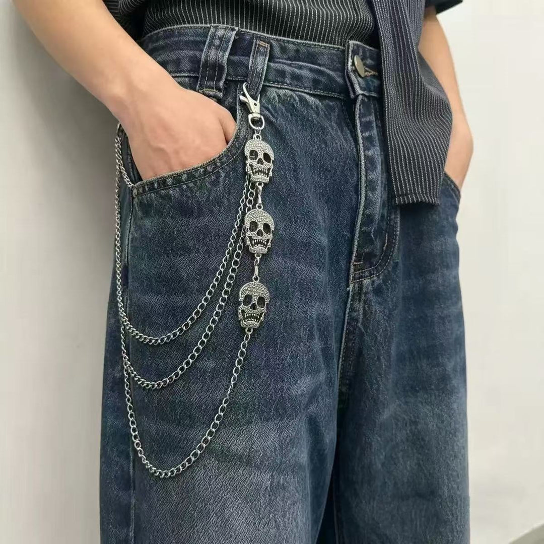 Fashionable chain belt with cross pendant Bowlift