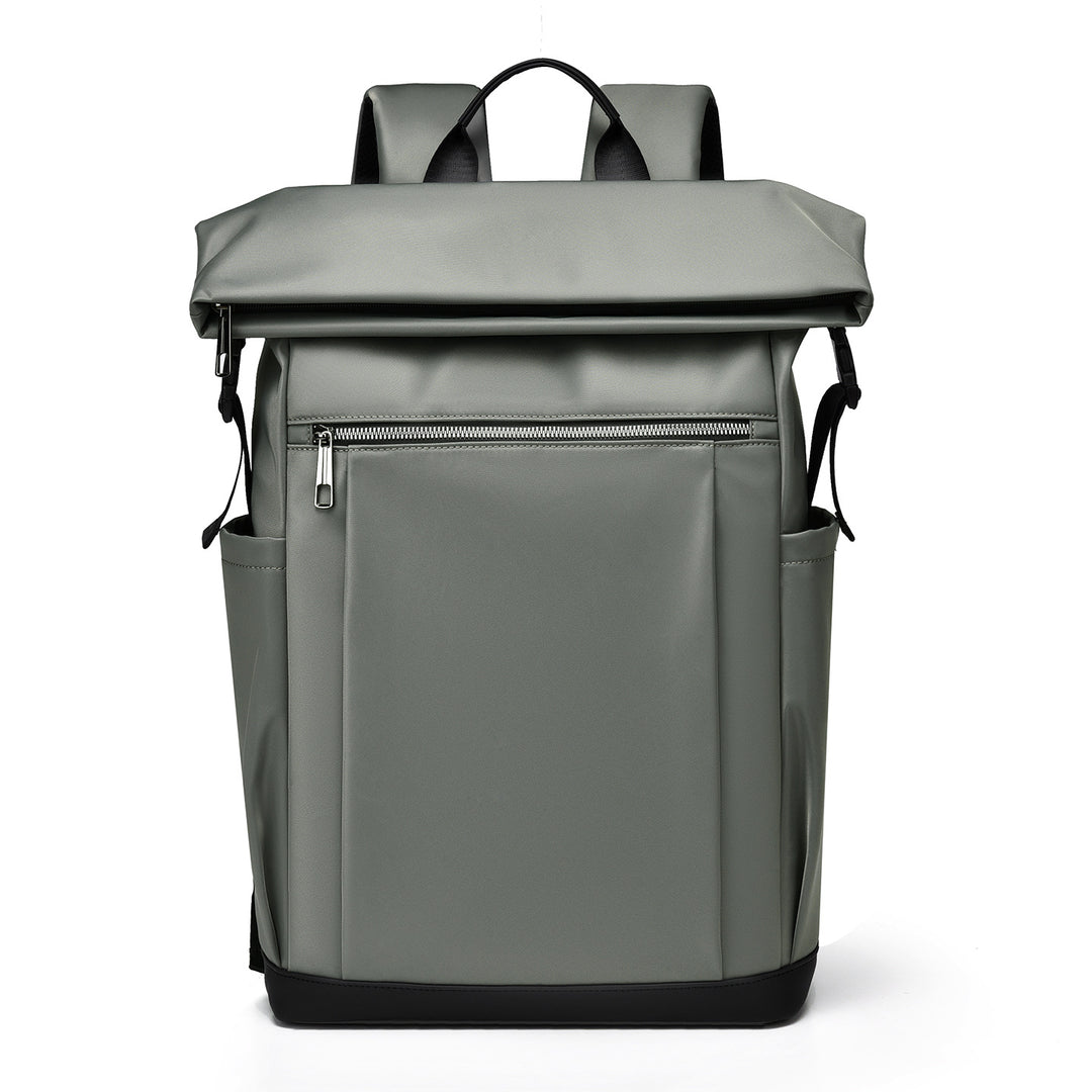 Backpack with Two-Tone Design and Many Compartments Bowlift