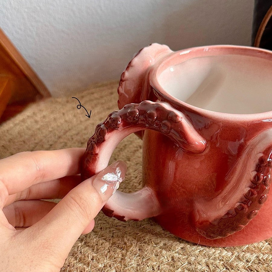 BowLift | Octopus Tentacle Ceramic Coffee Mug