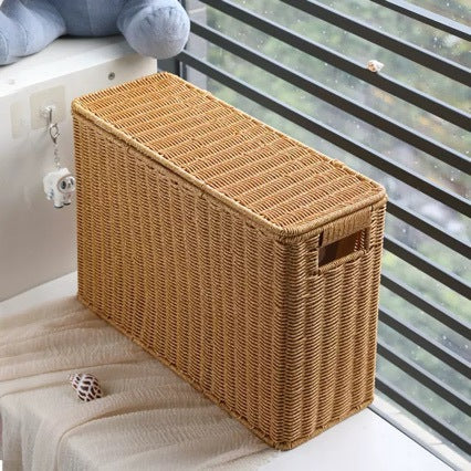 Unisex decorative rattan storage box Bowlift