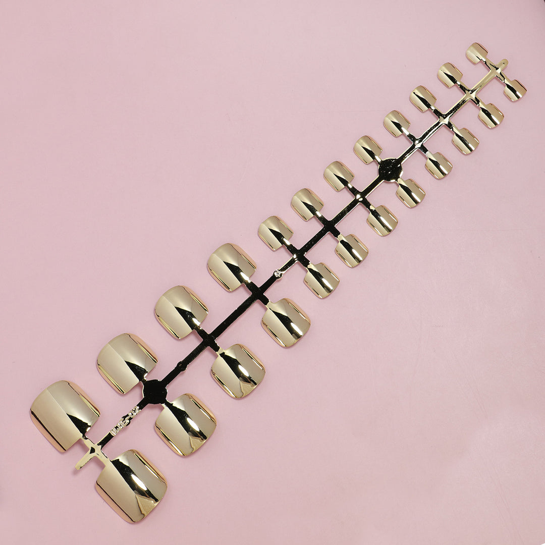 Premium Glossy Press-On Nail Kit Bowlift