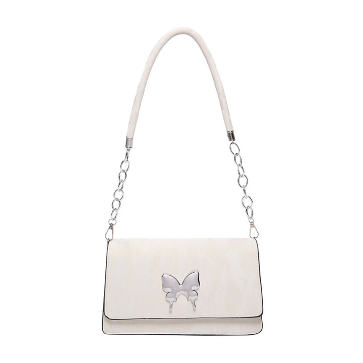 WoChic Designer Handbag with Butterfly Accent Bowlift