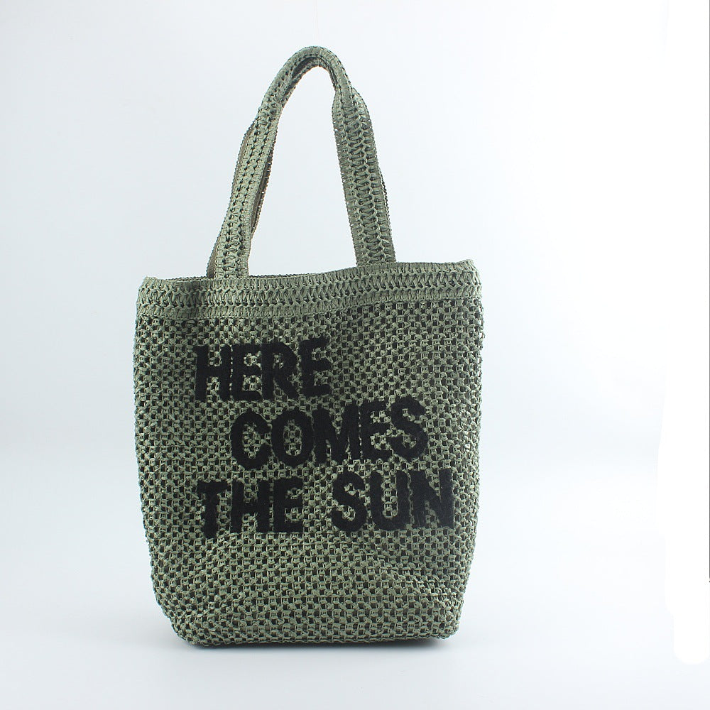 Handcrafted macrame bags with quote elements Bowlift