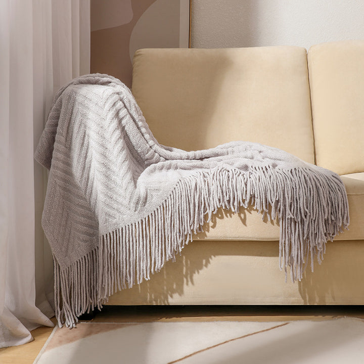 Ladies cozy throw blanket Bowlift