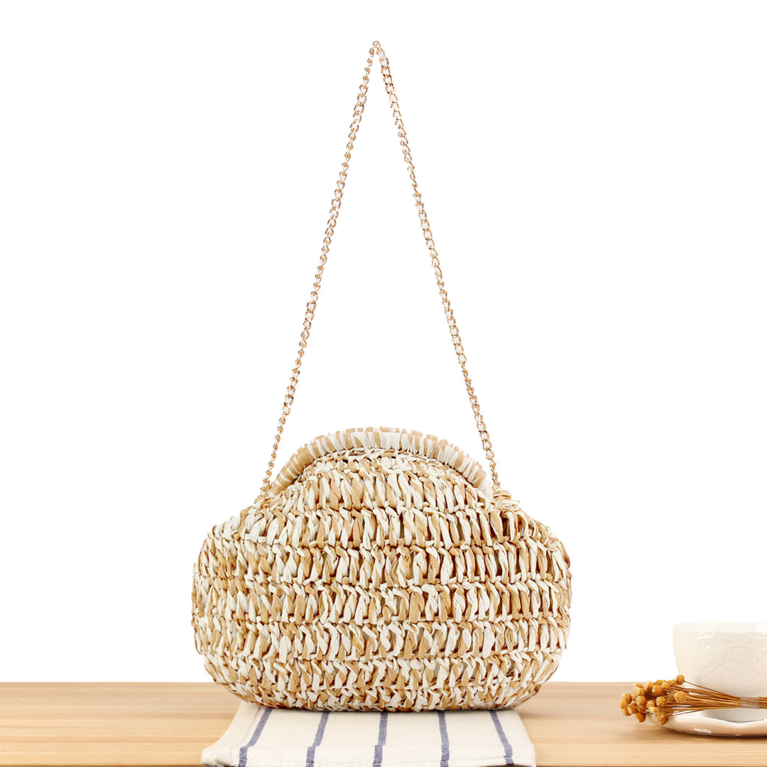 Shoulder bag with unique wave pattern Bowlift