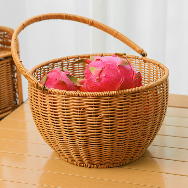 Handcrafted Decorative Woven Basket Bowlift