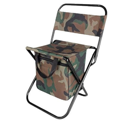 Unisex Folding Chair with Insulated Cooler Bag Bowlift