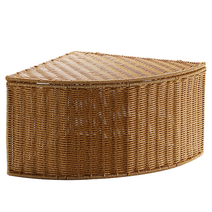 Curved Woven Storage Basket Bowlift